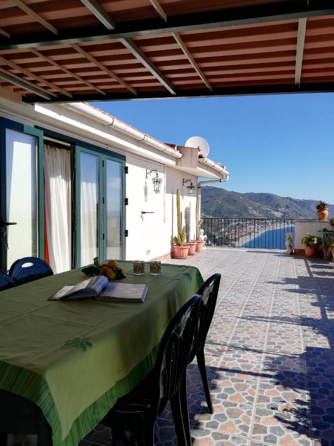 Il Normanno, Appartamento Con Panorama Mozzafiato Taormina Exterior foto