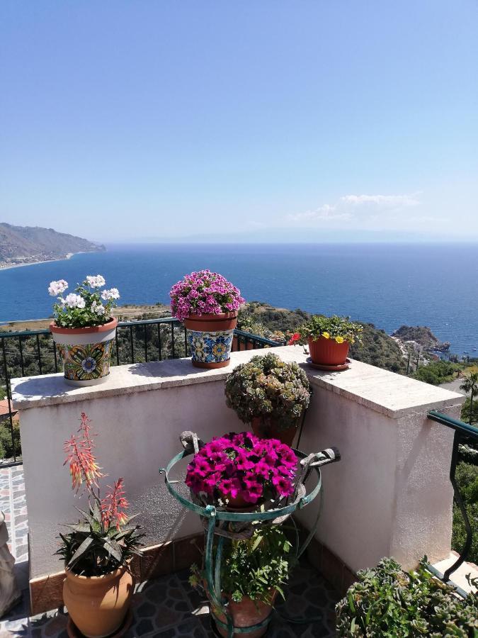 Il Normanno, Appartamento Con Panorama Mozzafiato Taormina Exterior foto